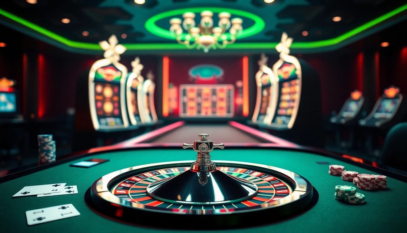 Vivez l'excitation du casino en ligne france fiable avec une roulette de luxe et des éléments de jeu virtuel vibrants.