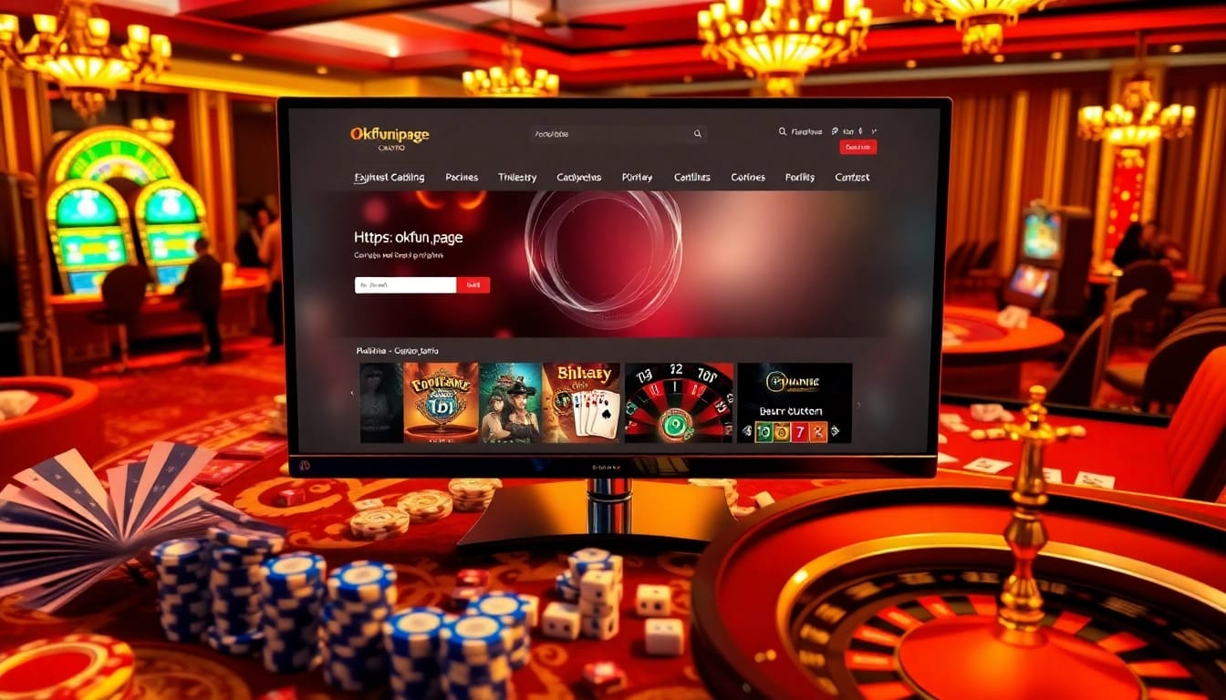 Play thrilling casino games at https://okfun.page with exciting tables and vibrant visuals.