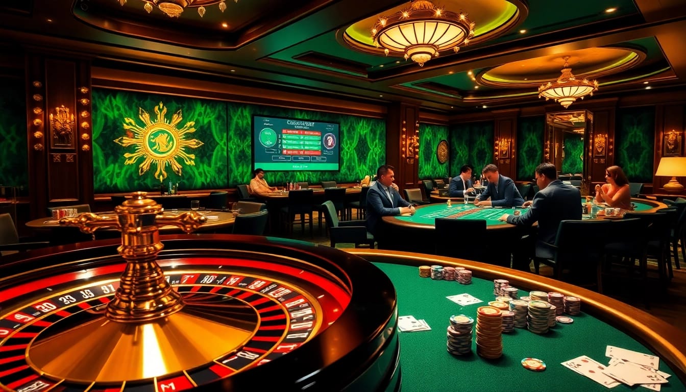 Vivez des sensations fortes dans un casino en ligne France fiable avec des tables luxueuses et un gameplay vibrant.
