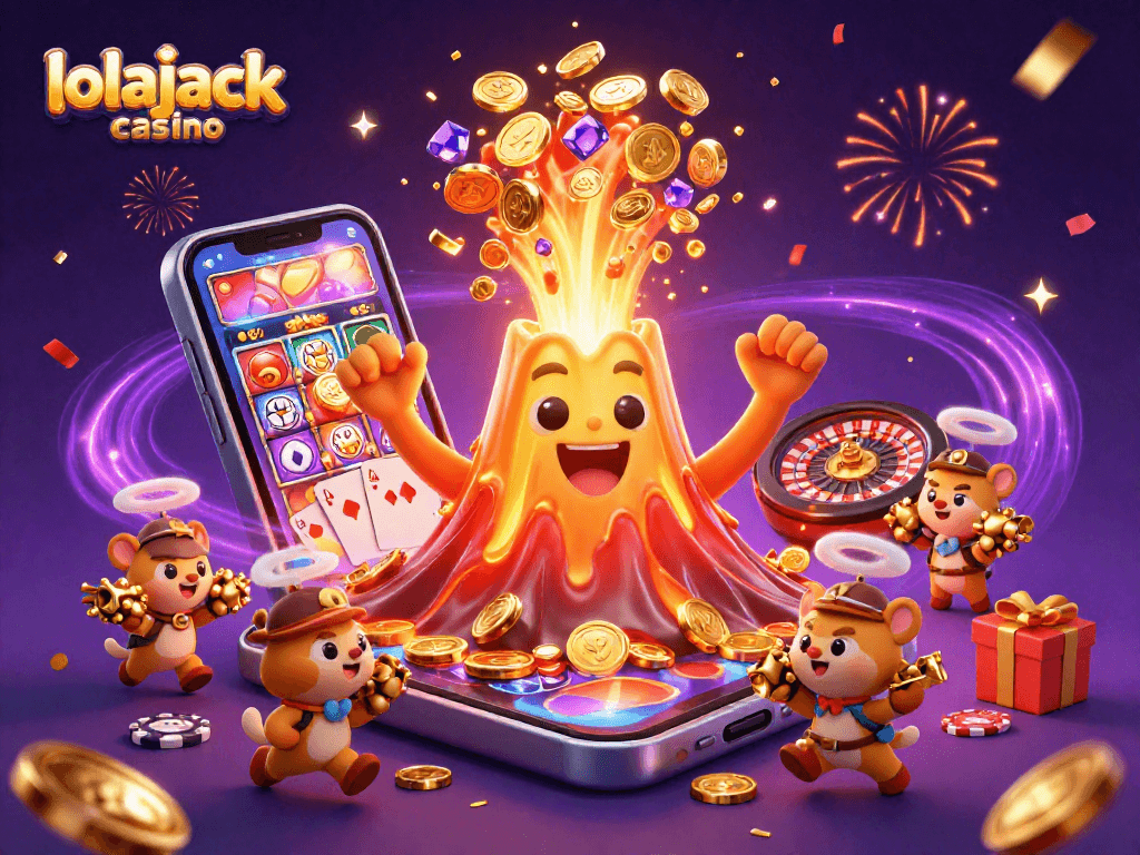 Experience the excitement of lolajack casino with treasure-filled scenes and dynamic slot games.