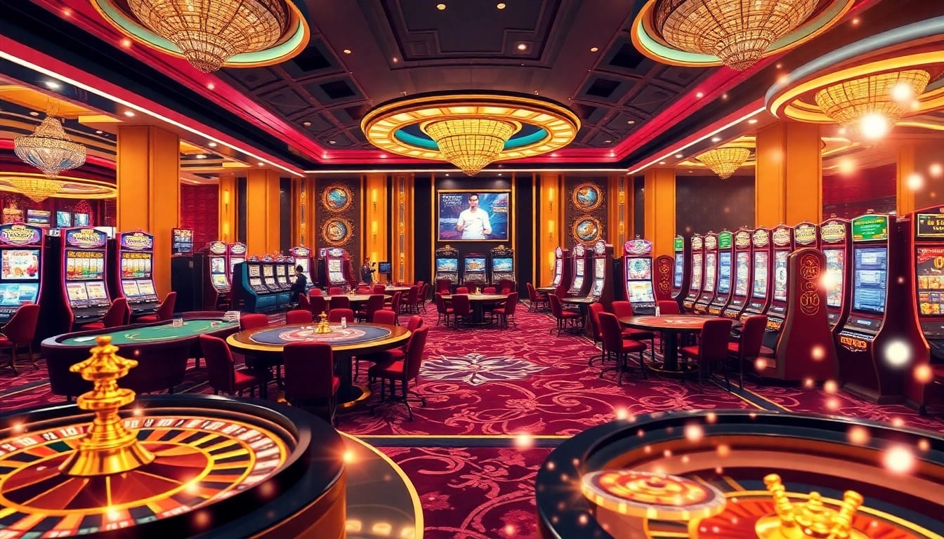 Experience the thrill of gaming at UU88.com with vibrant roulette wheels and exciting slot machines.