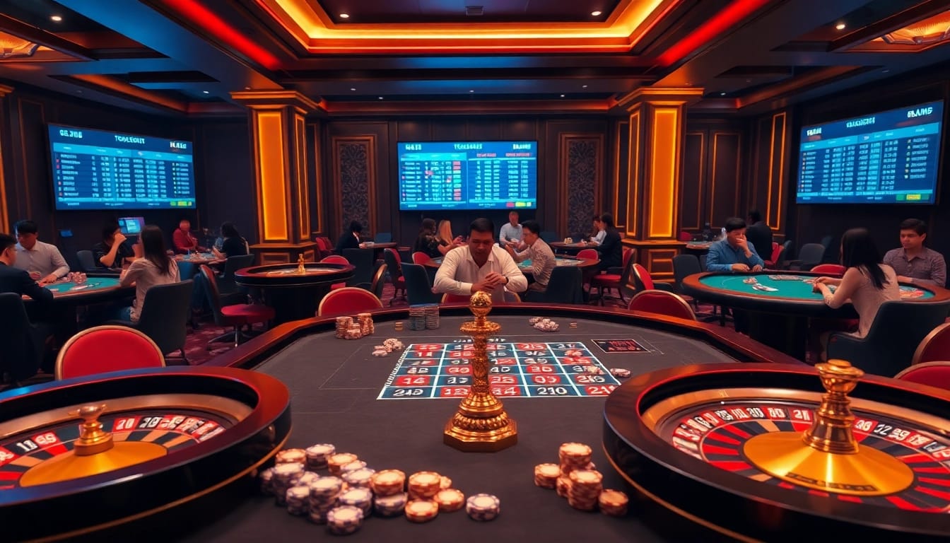 Rasakan aksi Togel Sumo yang mendebarkan di kasino kelas atas dengan meja yang penuh warna dan pemain yang antusias.