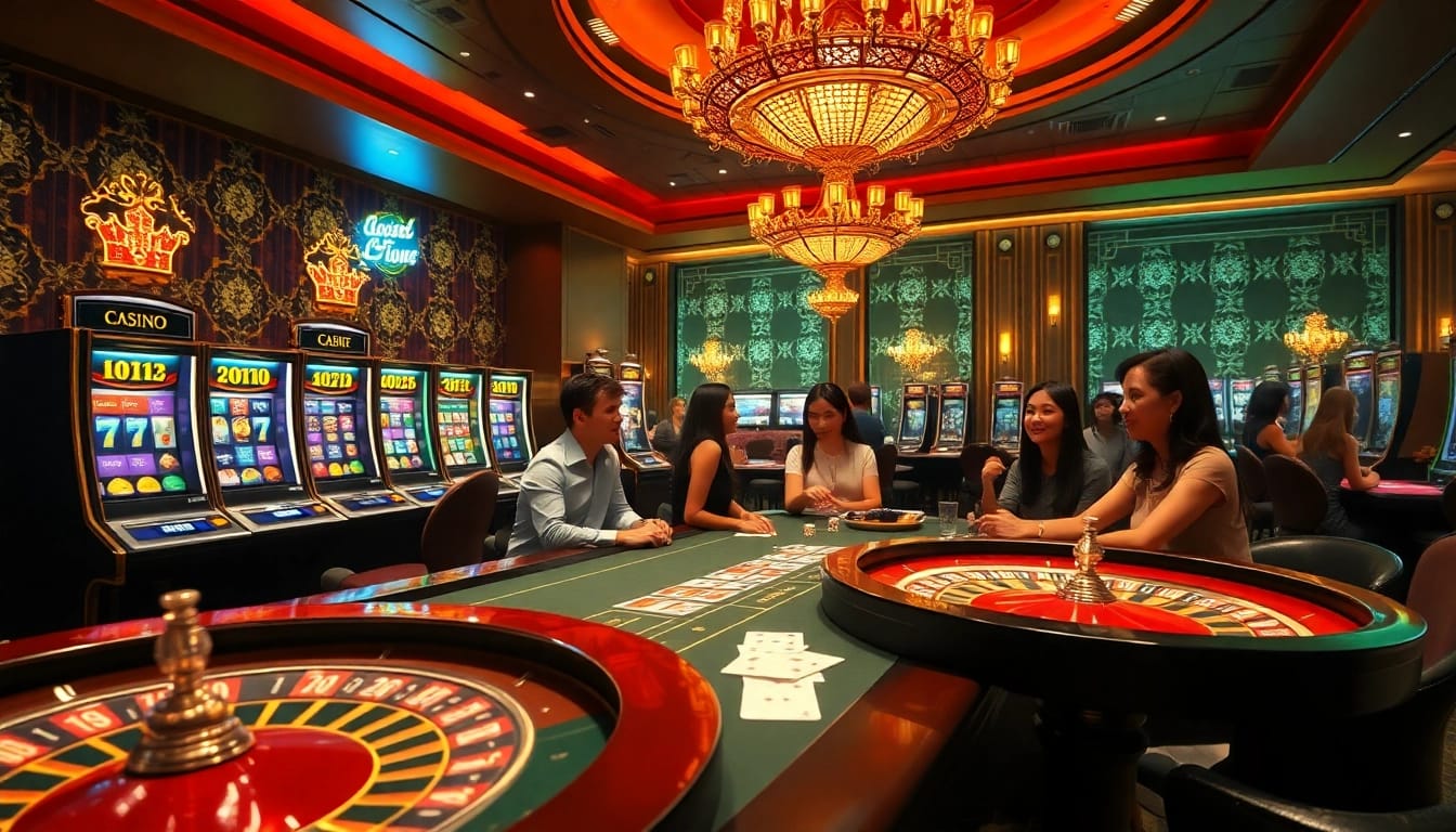 Jeu passionnant de casino en ligne argent réel France avec poker et roulette.