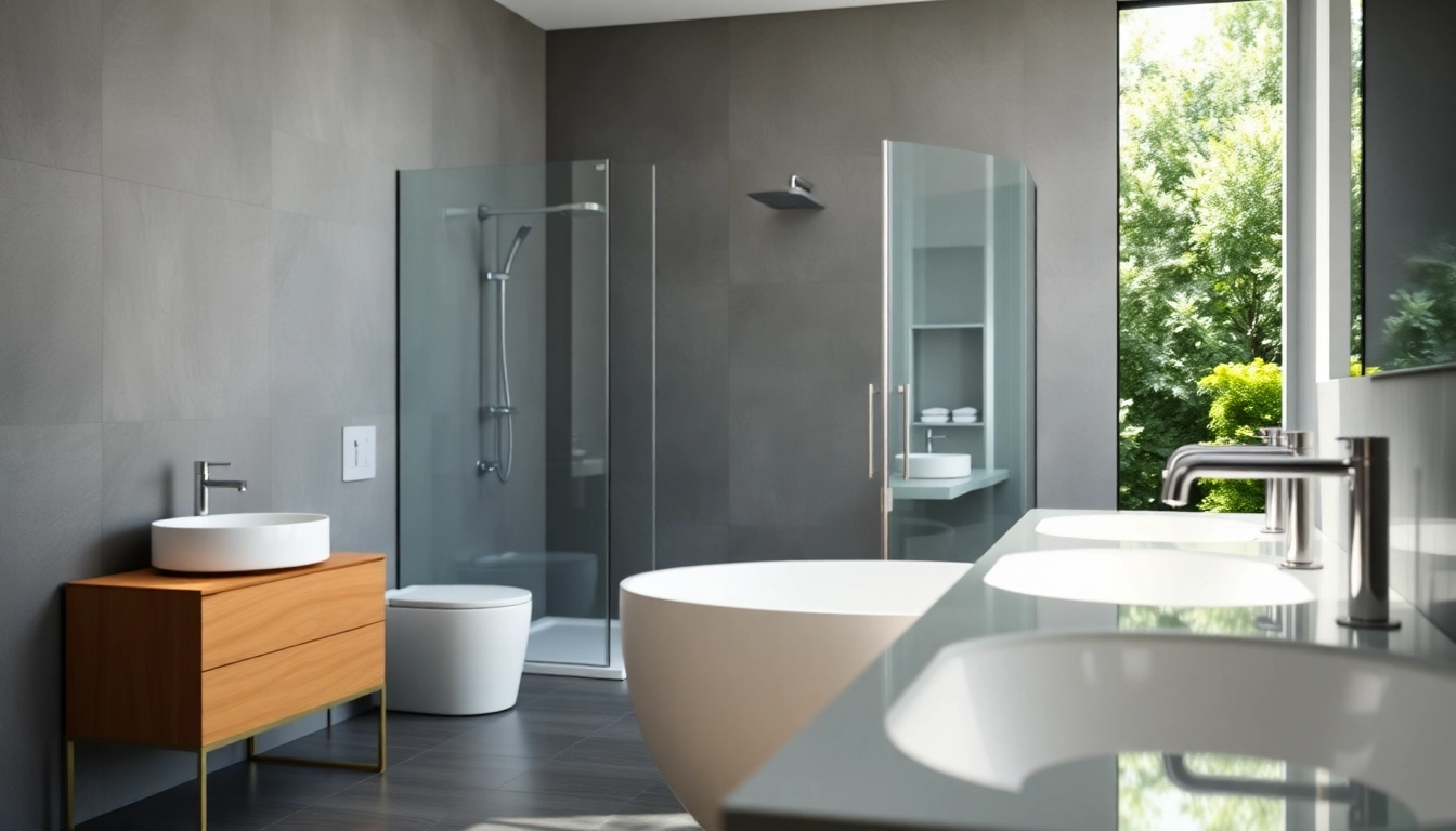 sonni sanitär GmbH präsentiert hochwertige Badezimmerprodukte in einem modernen Rahmen