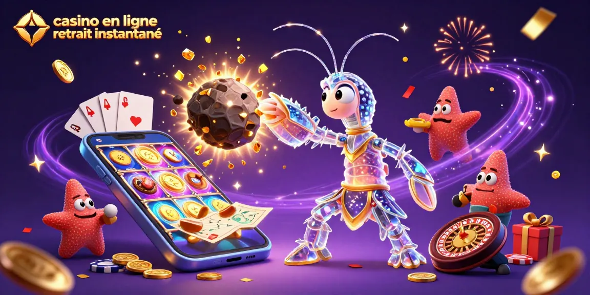 Gagnez instantanément avec les casinos en ligne retrait instantané grâce à des jeux immersifs et des gains rapides.