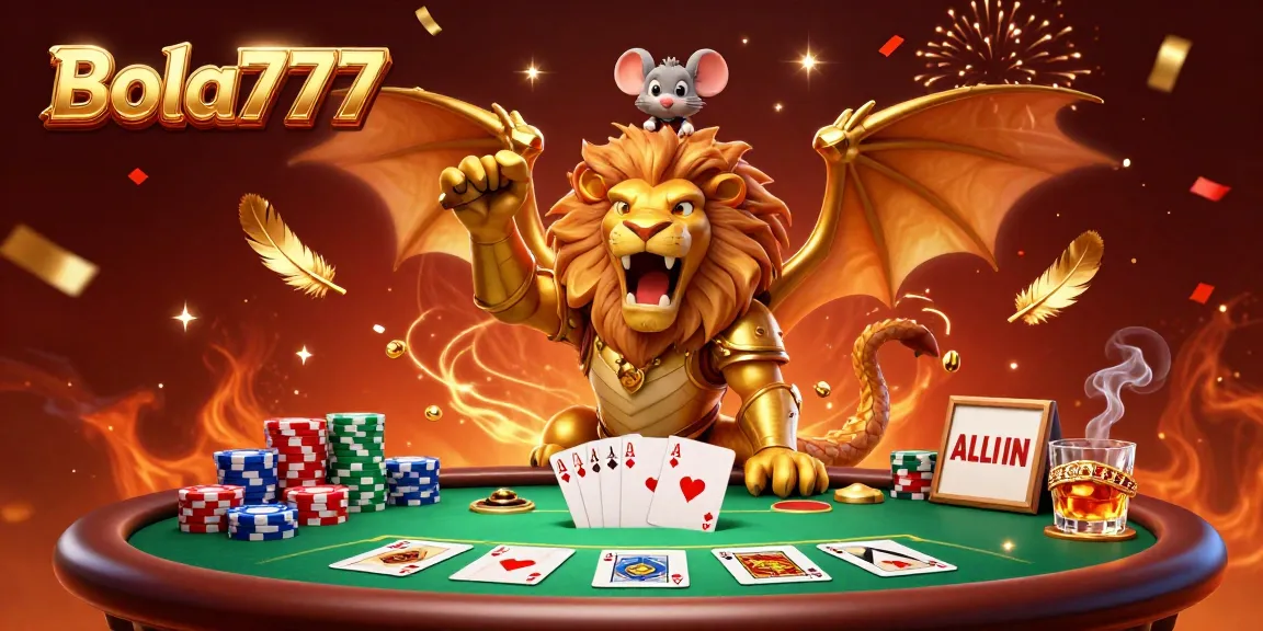 Bola777 memicu kemenangan di meja poker dengan petualangan menegangkan di kasino online.