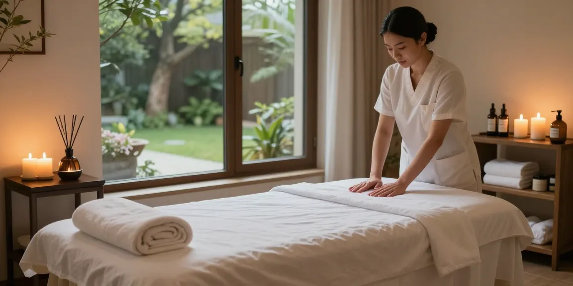 Luxurious 대구스웨디시 massage therapy room featuring calming ambiance and essential oils.