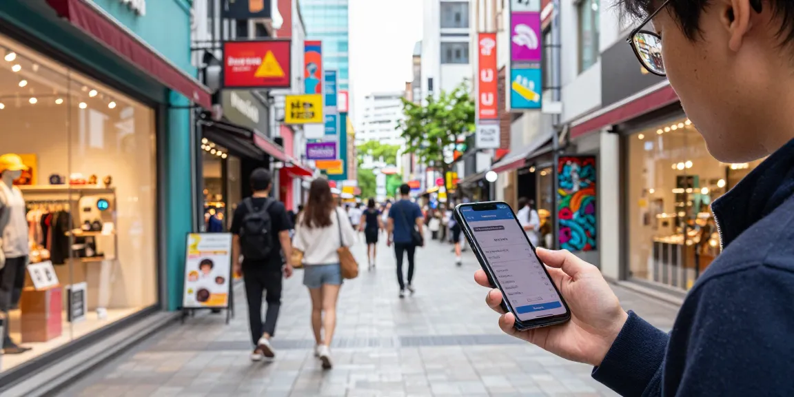 Individual exploring trendy shops while searching for https://forumup.org/shop/search.php?ca_id=&addr1=&addr2=&addr3=&schKeyword in vibrant urban district.