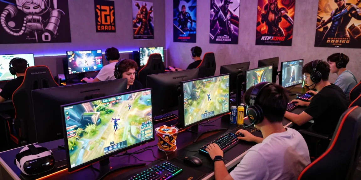 Exciting gaming scene showcasing players engaging with cika4d in vibrant environments.