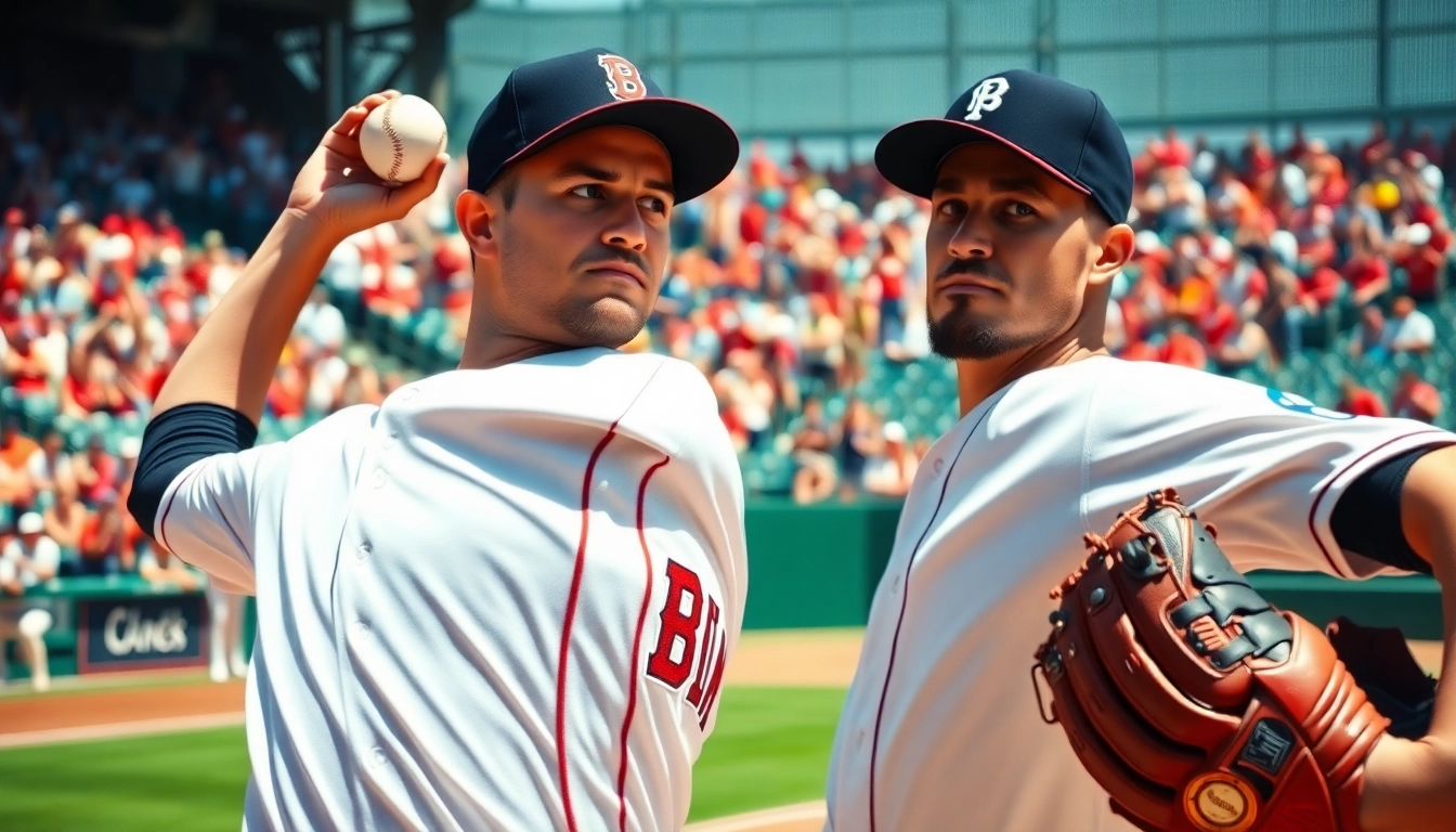 mlb중계 경기 중 화려한 피칭 장면, 긴장감 넘치는 관중들 함께