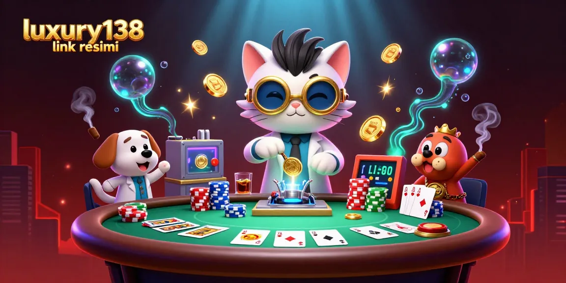 Experience gaming thrills with luxury138 link resmi at the poker table full of excitement.