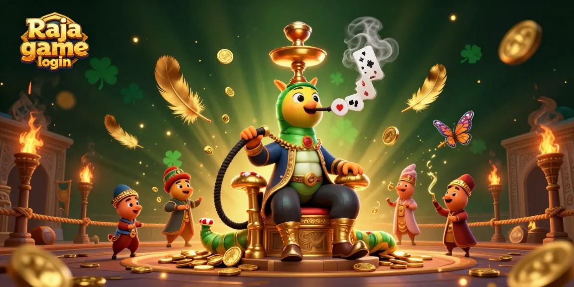 Engage in thrilling gameplay at Raja game login with dynamic 3D fantasy imagery.