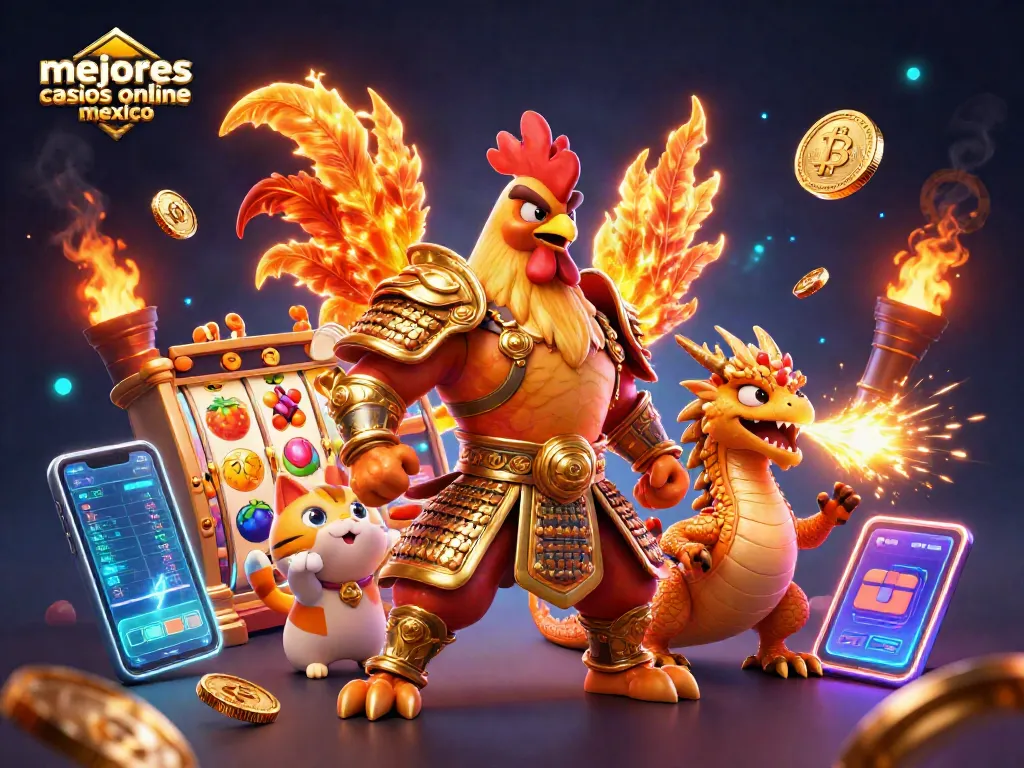 Juega en los mejores casinos online México con bonos y tragamonedas emocionantes.