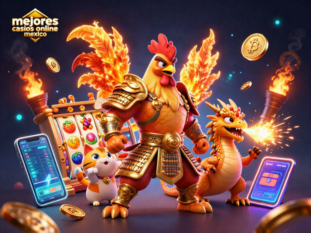 Juega en los mejores casinos online México con bonos y tragamonedas emocionantes.