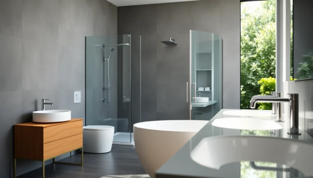 sonni sanitär GmbH präsentiert hochwertige Badezimmerprodukte in einem modernen Rahmen