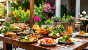 Enjoying delicious dishes at Farm-to-table restaurants Cabo, highlighting fresh local ingredients.