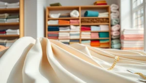 Katoen stof in diverse kleuren met hoogwaardige texturen en een uitnodigende sfeer.