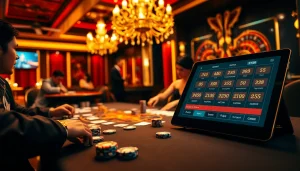Engage in a thrilling poker game with a vibrant atmosphere at https://xx88.nl/, showcasing excitement and luxury.