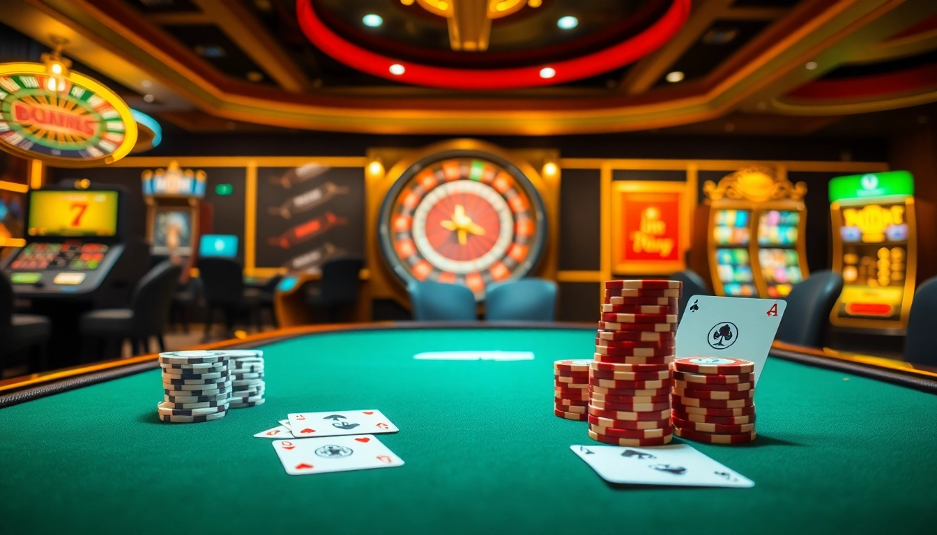 Découvrez le casino en ligne argent réel France avec des jetons de poker élégants et des cartes vibrantes dans une atmosphère virtuelle.