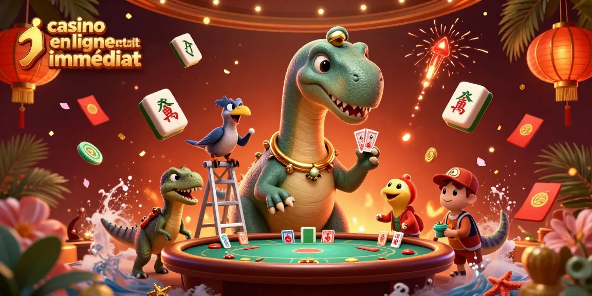 Profitez des gains rapides avec le casino en ligne retrait immédiat dans une illustration dynamique de casino.
