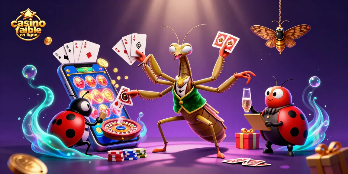 Plongez dans l'univers du casino fiable en ligne avec cette scène animée de preneurs de risque virtuels.