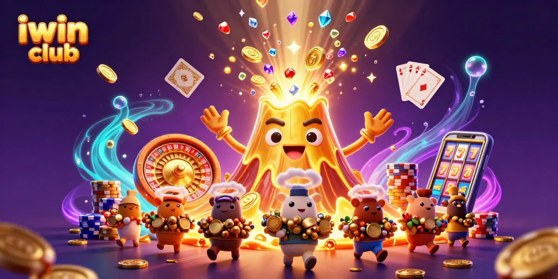 Experience thrilling winning moments at iwin club with a vibrant eruption of treasures.