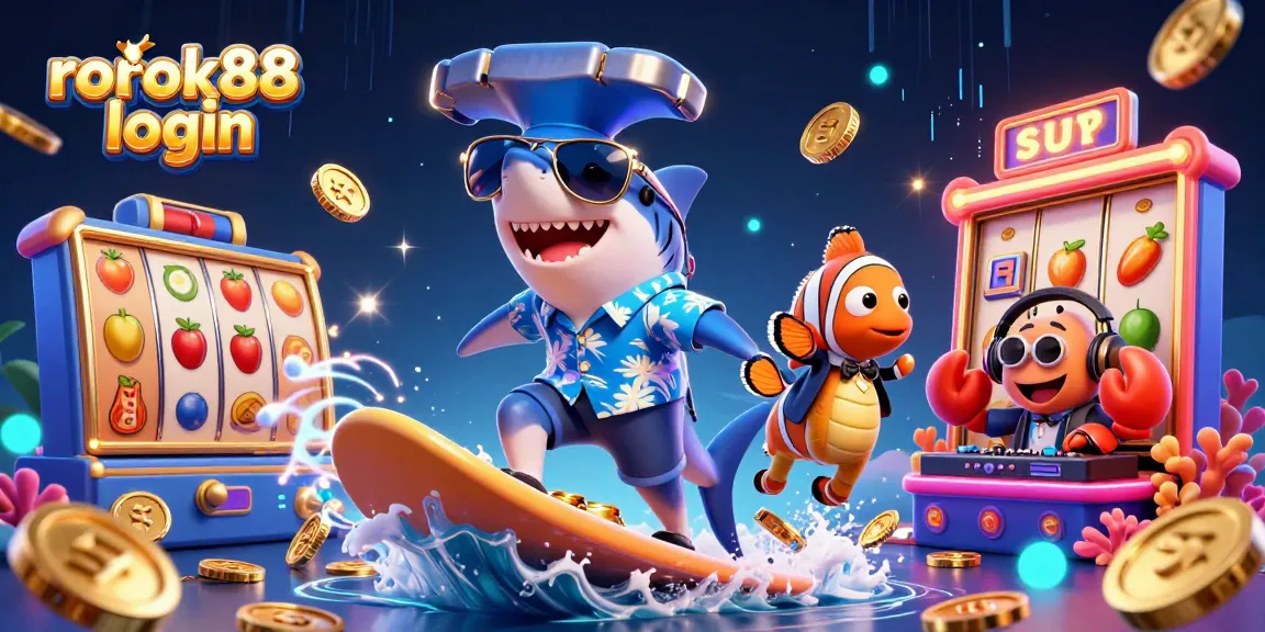 Engage with the thrilling rokok88 login experience featuring lively casino scenes.