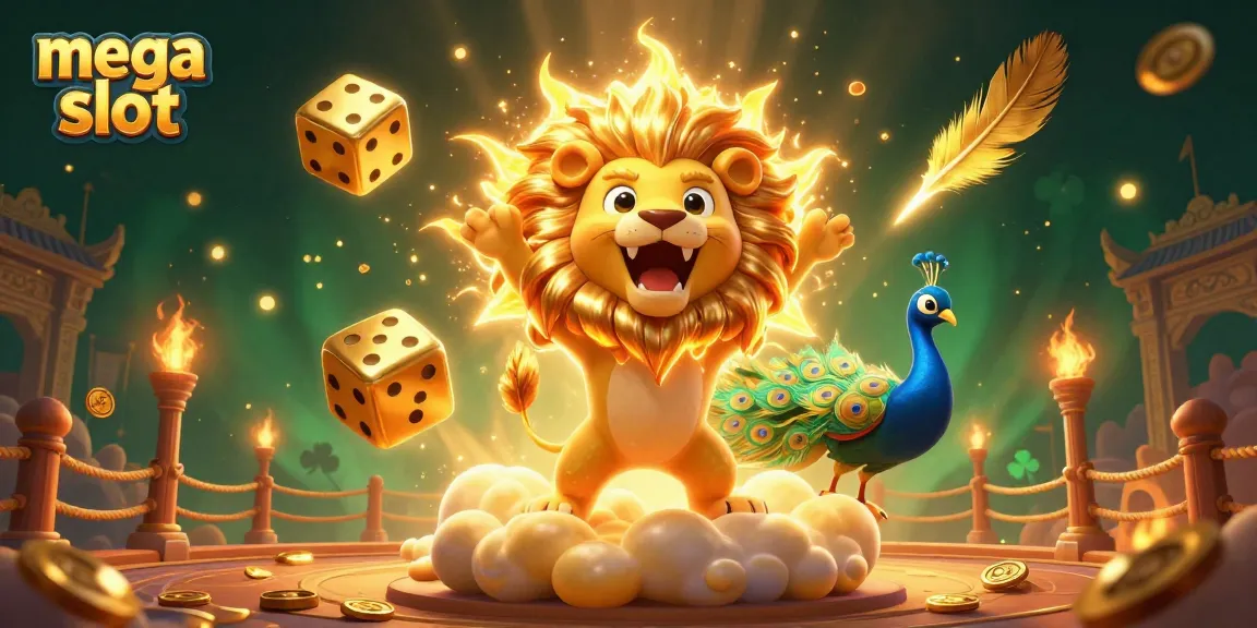 Menangkan jackpot di mega slot dengan simbol keberuntungan dan elemen kasino yang memikat.