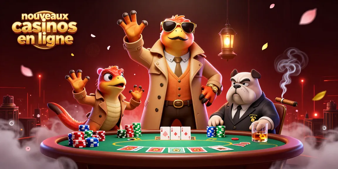 Profitez de l'expérience des nouveaux casinos en ligne en observant des raptors déguisés tentant d'entrer dans un salon VIP.