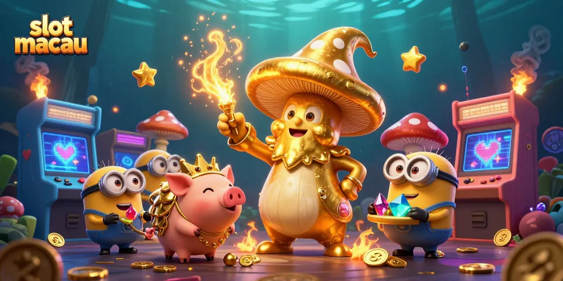 Spin the reels at slot macau for golden wins with magical characters and vibrant game elements!