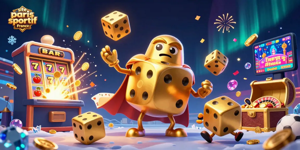 Bettez sur des jeux captivants avec site paris sportif France illustrant des personnages de casino animés.